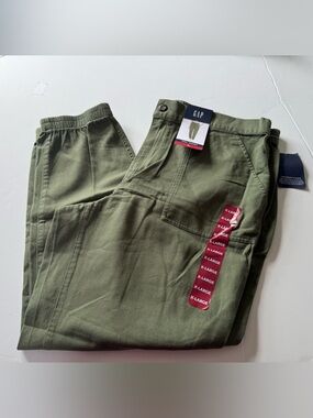 New gap women's xl twill joggers